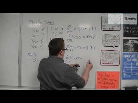 Core Maths - Stratified Sample
