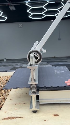 All our garage floor tiles can be cut to fit your garage perfectly by our in house installation team 🔨😎 | Garage Style Ltd