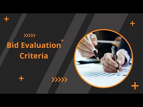 BId Evaluation Criteria