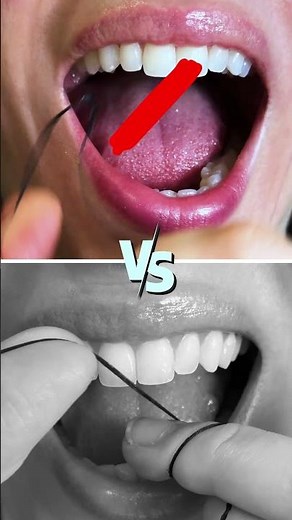 You’re probably flossing the wrong way🫢😎