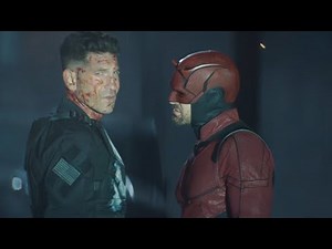 Daredevil & Punisher VS Kingpin Vigilante Full Fight - Daredevil Born Again Episode 9 Final