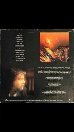 Vangelis-Blade Runner-1982/1994- pt01 #shorts#ost#soundtrack#vangelis#bladrunner#1982#1994#music