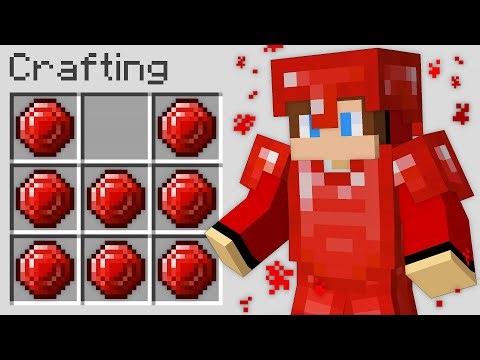 JJ and Mikey Can Craft RUBY ARMOR in Minecraft - Maizen