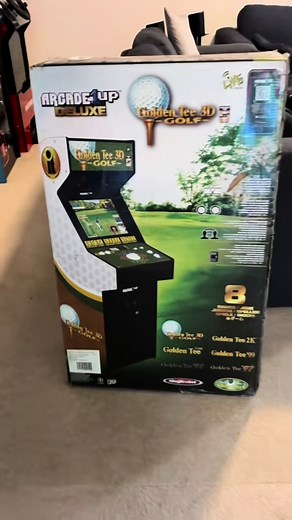 Montando a Arcade1Up Golden Tee 3D Deluxe!
