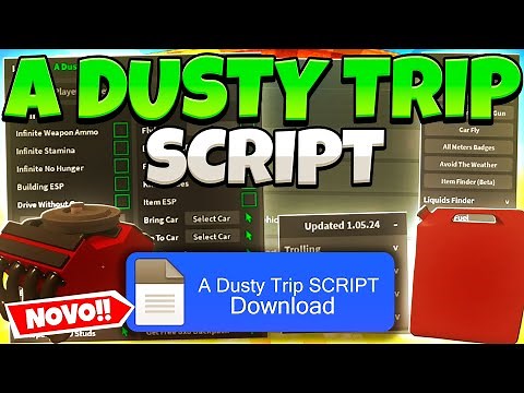 A Dusty Trip SCRIPT 🔥 DUPE ITEM + INF FUEL + TELEPORT + FLY AND MORE DIRECT LINK