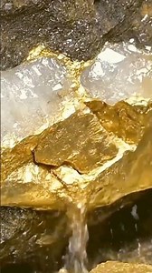 Gold Mining Extraction Process 👍 Real Gold Recovery From Deep Mine 🎉 #jewelry #love #shorts