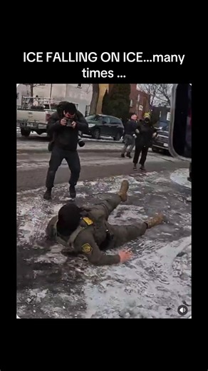 Funny Ice Slipping Moments Compilation