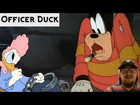 Donald Duck - Officer Duck (1939) - First Time Watching: Can Donald Handle Being a Cop?