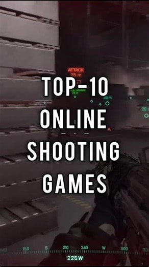 Top-10 online shooting games for Android | #viral #shorts