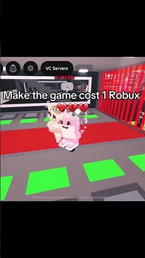 Make the game cost 1 Robux 💔 #roblox #stealabrainrot