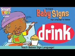 Baby Signs - Mealtime Signs - "DRINK"