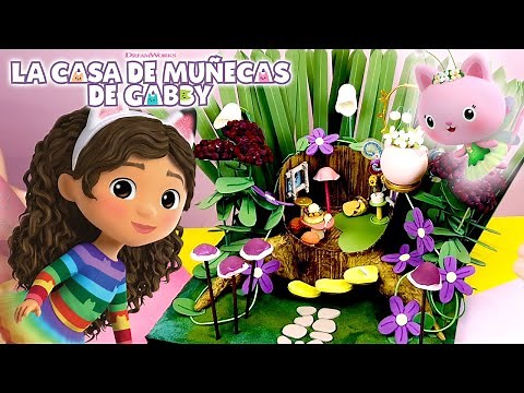 ¡Creando la casa de la Brilli-Hada MÁGICA de Hada Gatina! | LA CASA DE MUÑECAS DE GABBY