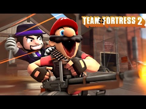 Mario Plays Team Fortress 2 ft. SMG3