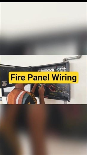 Fire Panel Wiring | Fire Panel Charging | #firepanel #sunnyknowledge