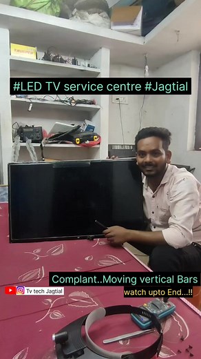 Mi 32 Moving vertical Bars Led Tv #technology #technician #tvtechjagtial #viral #trending #TVRepair #folk #Samsung #jagtial #followers #karimnagar | Galipelly Deepak