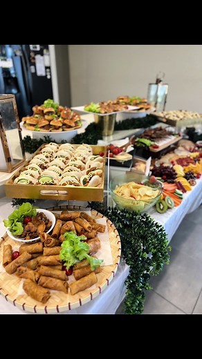 Elegant Buffet Set Up for Year 12th Formal | Brisbane Catering