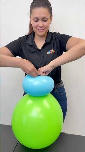 Just a little green alien made from balloons - Toy Story