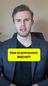 How do you pronounce the word ＂BISCUIT＂？ We say： ＂BISS kit＂ [ˈbiskət | English for Students