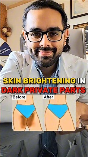 Skin Brightening in Dark Private Parts 👉 #IntimateCare #PigmentationCare #DarkInnerThighs