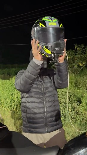 This problem understand for riders🫨. #riders #travelvlog #nightride #motovlog #himalyan450