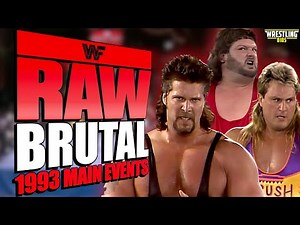 WWF Raw Main Events in 1993 Were... Certainly Something
