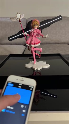 Sakura’s magic circle, come forth, my servant!