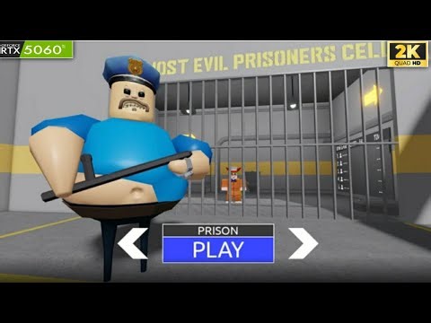 Roblox Barry’s Prison Run! Obby | 2K 60FPS RTX 5060 Ti Gameplay Walkthrough