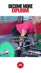 Become more explosive. . . #explosive #explosivetraining #explosiveness #explosivepower #explosiveworkout #barbellworkout #barbell #barbelltraining #highpull #highpulls | Advanced Athletics | Facebook