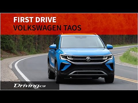 2022 Volkswagen Taos | First Drive | Driving