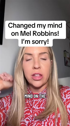 Meredith Lynch on Instagram: "I took some time to reread @melrobbins op Ed and I changed my mind! Ty @theanxietymd who knew Mel Robbins was an industry plant?!!"