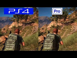 Ghost Recon Wildlands | PS4 VS PS4 PRO | GRAPHICS COMPARISON