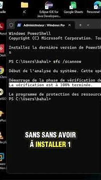 Réparer Windows SANS réinstaller (La commande secrète)
