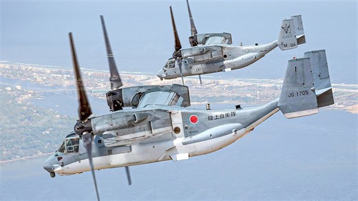 Japan unveils super advanced V-22 hybrid helicopter operations