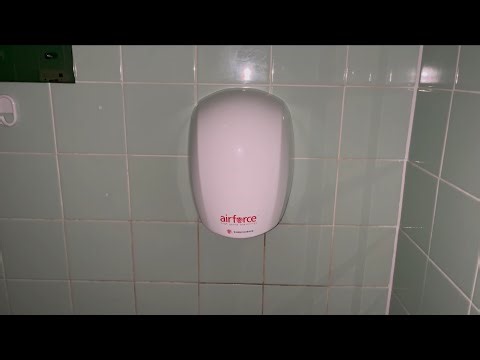 WDWH Airforce Hand Dryer at B&Q, Carlisle ♿️