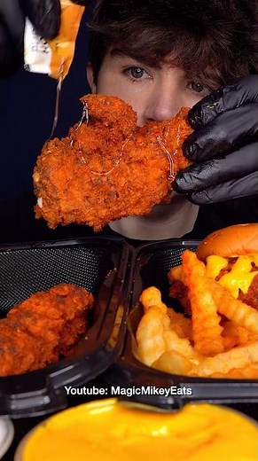 Crunchiest Chicken? #asmr #mukbang