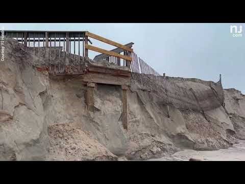 Erosion continues to affect North Wildwood beaches