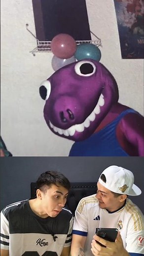 Barney after the drugs 😂 #humor #barney #dinosaur #viral