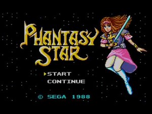 Phantasy Star soundtrack: Title
