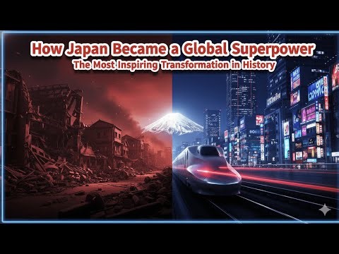 How Japan Became a Global Superpower | The Most Inspiring Transformation in History