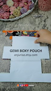 8.3K views · 103 reactions | Perfectly boxy, seamless inside — You’ll love sewing the Gemi Boxy Pouch! Search “Anjurisa” on Etsy or check the link in the comments! #DIYPouch #HandmadeBag #ZipperPouch #SewingProjects #EasySewing #SewingForBeginners #HandmadeWithLove #PouchTutorial #CraftBusiness #SewingCommunity #DIYBags #FabricCrafts #SmallBusinessIdeas #SewingGifts #HandmadeAccessories #BoxyPouch | Anjurisa | Facebook