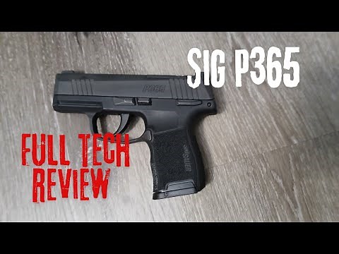 Sig Sauer P365 [5 Minute Full Tech Review]