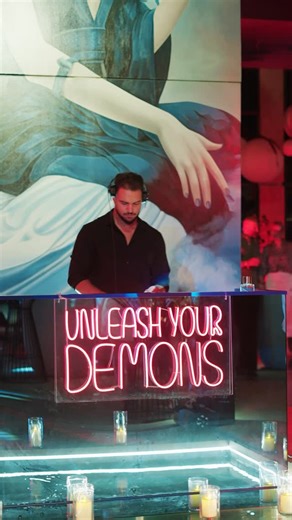 Demon Duck Dubai on Instagram: "This Halloween, Demon Duck transformed into a crimson underworld as the Demon Chef, Alvin Leung, led a night of ritual, rhythm, and revelry, an extraordinary feast of flavour and spectacle. #demonduckdubai #chefalvinleung #banyantreedubai #bluewatersdubai #halloween2025"