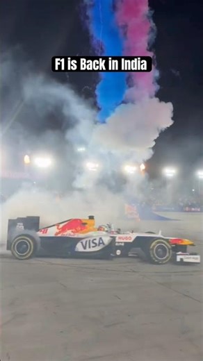 F1 (Formula One) Car Back in India #f1 #formula1 #india