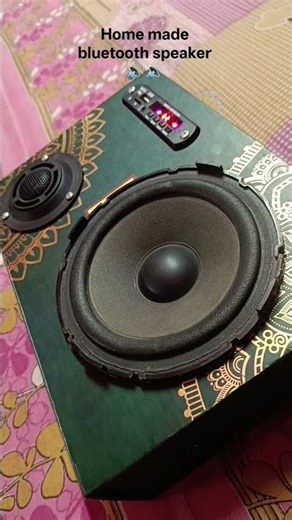 Home made bluetooth speaker!! 🔊🔊