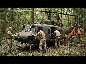 Abandoned UH-1 Huey Helicopter Found in Deep Jungle | Full Restoration