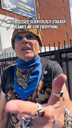 Scientology Stalker Blames Me For Everything