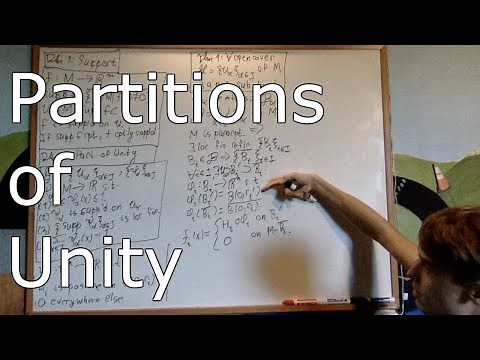 Manifolds 3.1 : Partitions of Unity on Smooth Manifolds