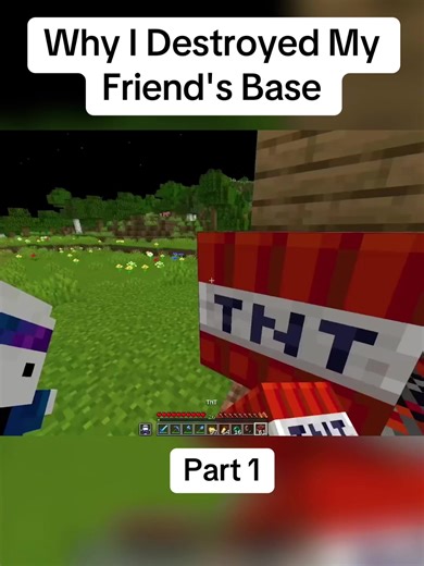 Pranking Friends by Exploding Their Minecraft Base