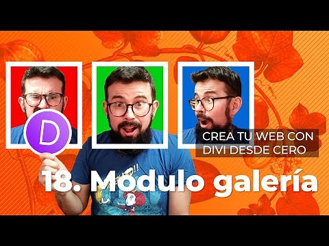 Módulo galería - Tutorial Divi en Español 2022 (Lección 18)