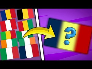 Mixing World Flags 🌍 Into a Single Color🎨🚩 | Fun with flags
